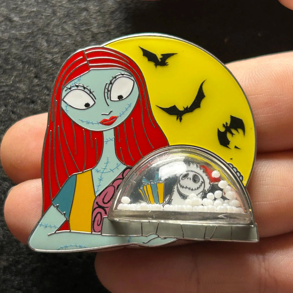 2024 - Sally - and Jack Skellington Snow Globe - NBC - LE 4,500 - Disney Pin