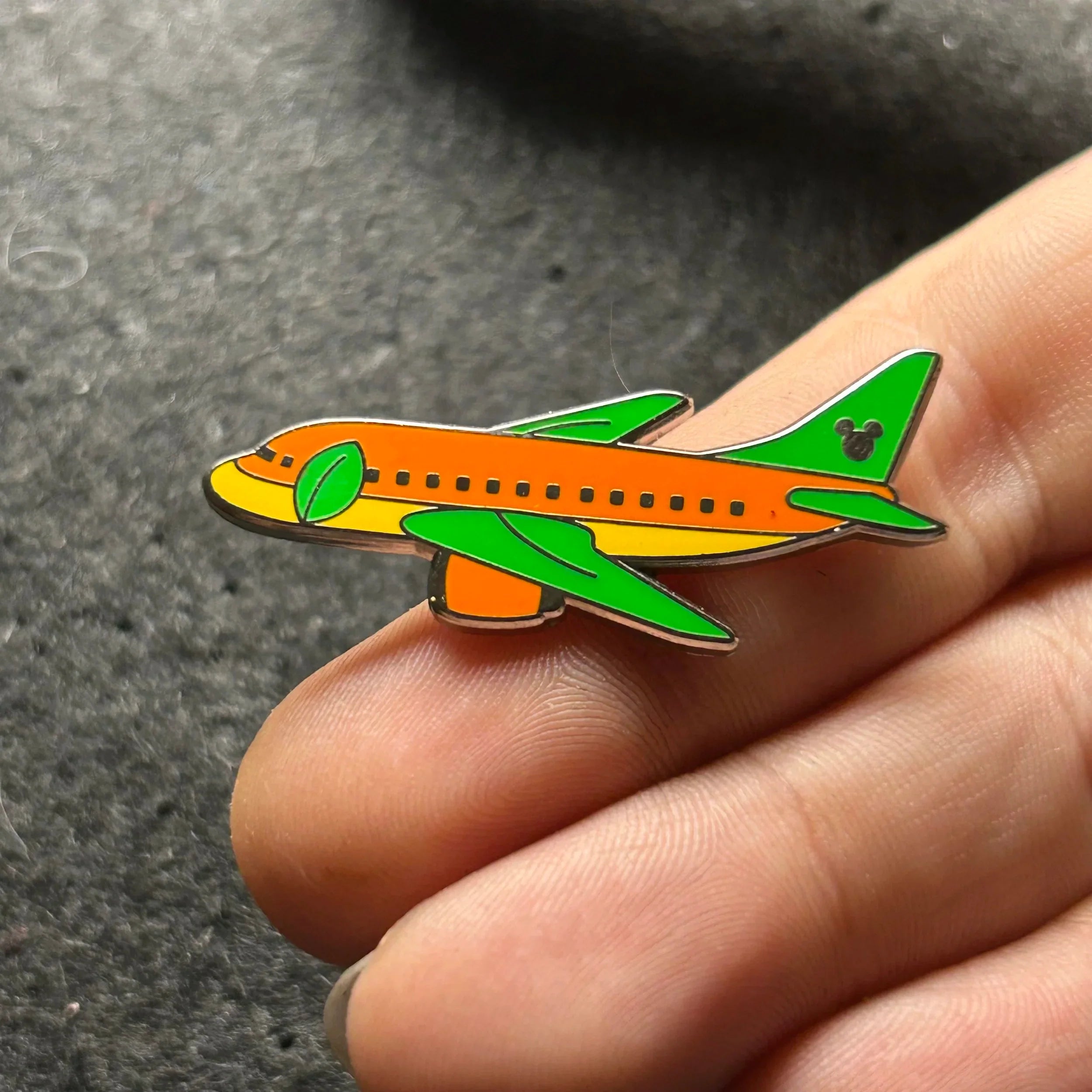 2020 - Orange Bird - Plane - Mystery Series - Hidden Disney - Pin