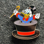2024 - Scrooge McDuck - Popping Out Of Hat - Disney Pin