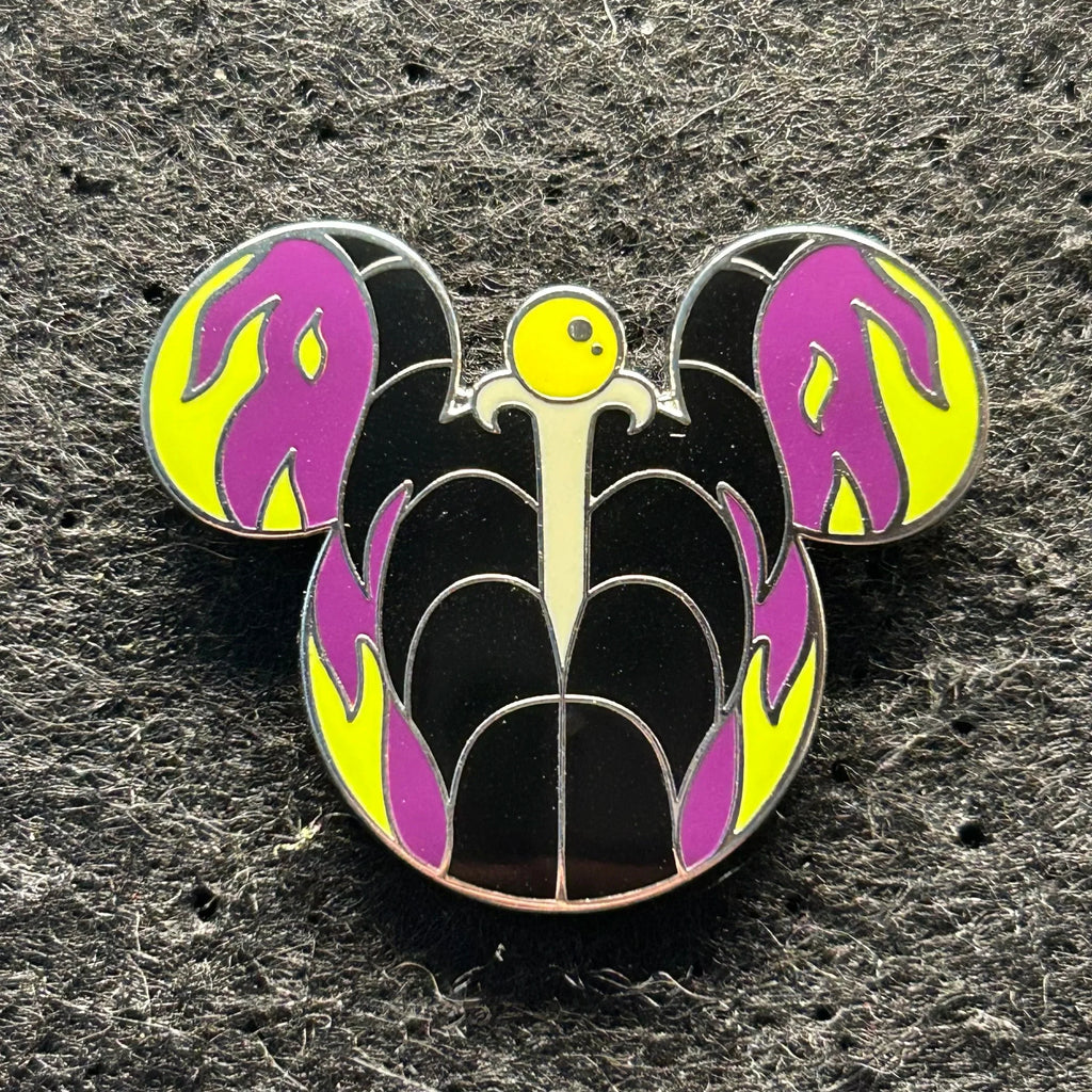 2022 - Maleficent - Villain Mystery Series - Mickey Icon - Disney Pin