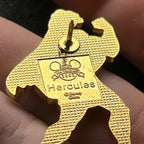 2002 - Hercules - Pointing at Bicep - Full Body - Disney Pin