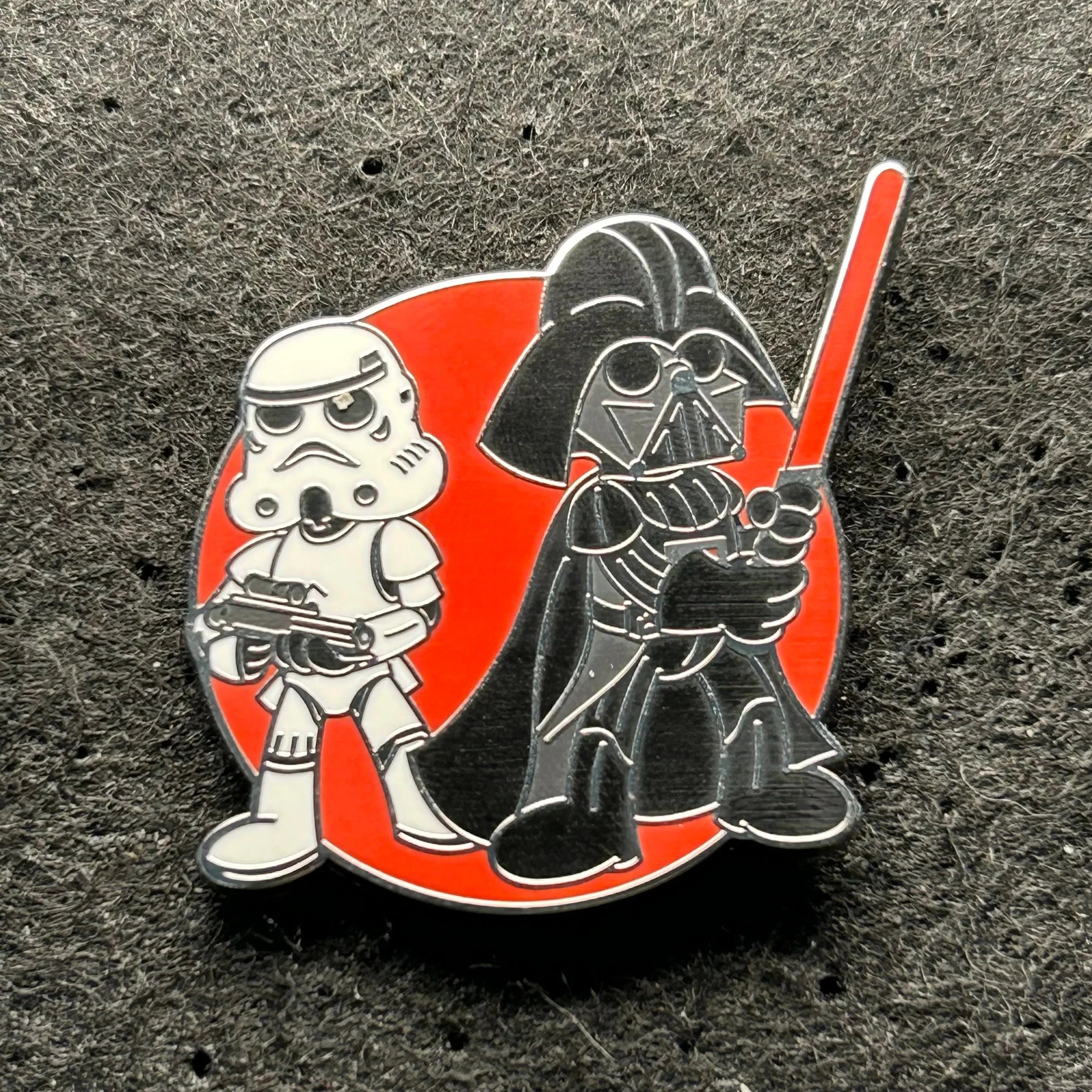 2024 - Darth Vader and Stormtrooper - Cartoon Series - Mystery Pin