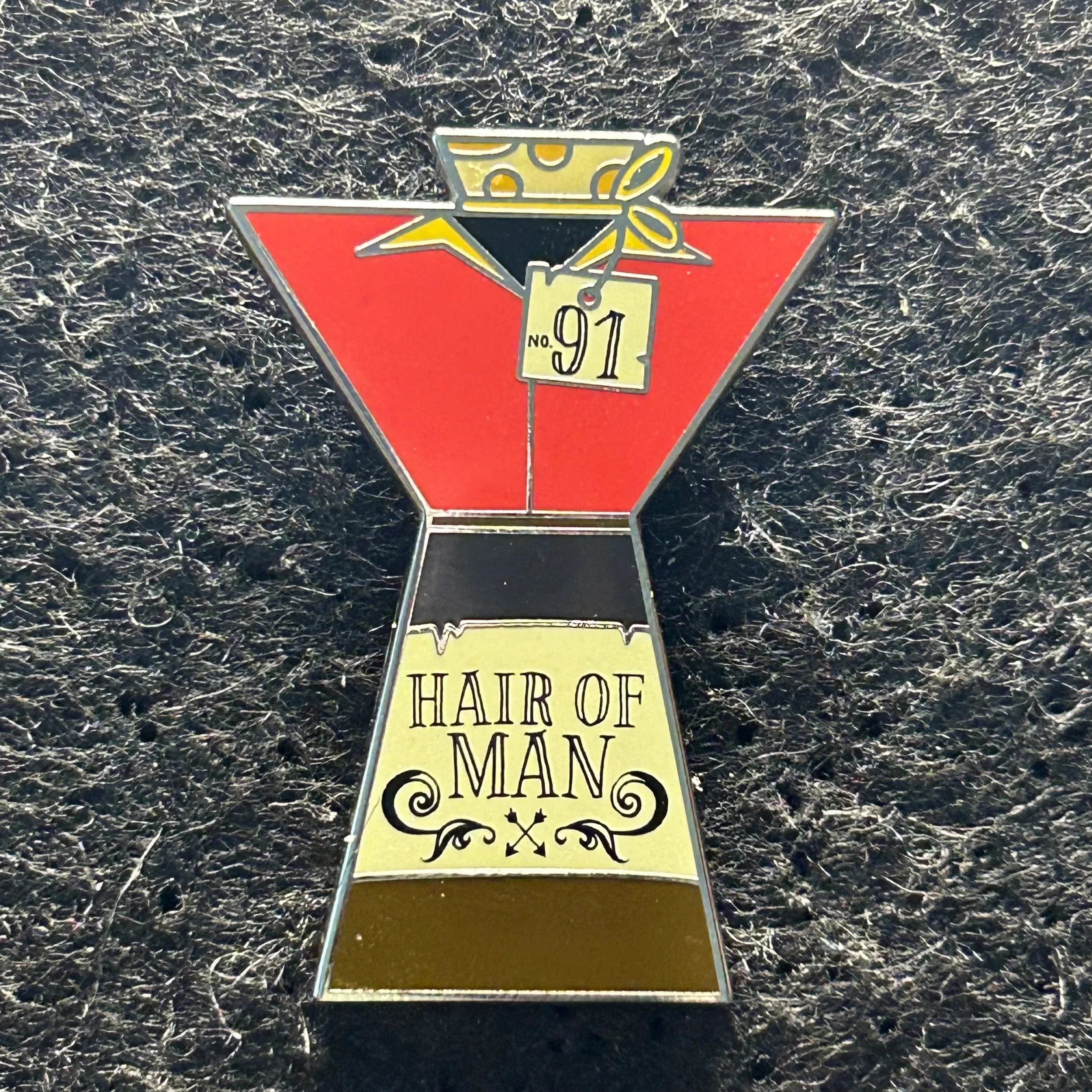 2021 - Gaston - Poison - Hair of Man - LR - Mystery Pin