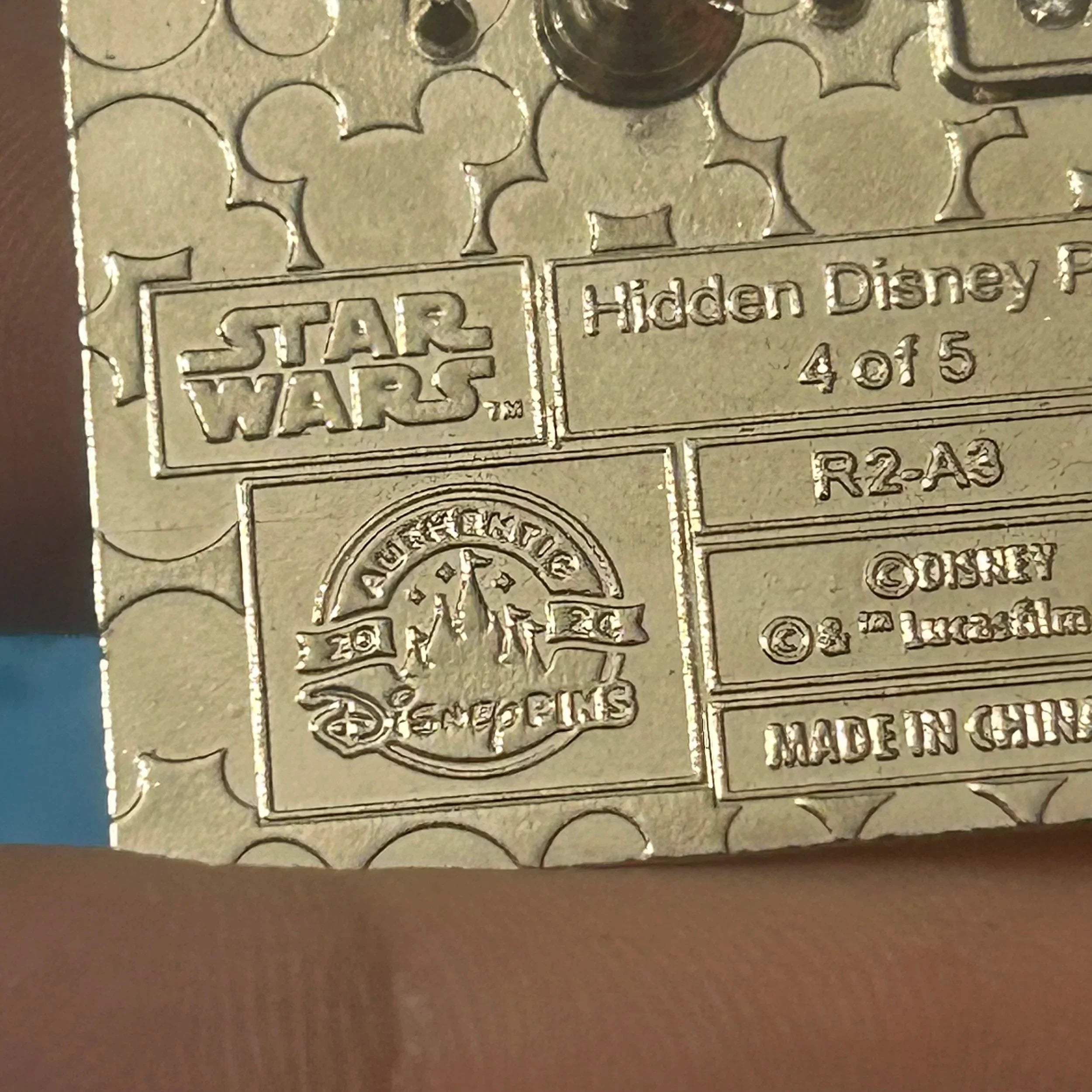 2024 - Red Droid - R2-A3 - Hidden Disney - Star Wars Pin