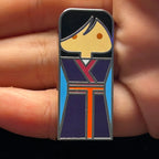 2022 - Mulan - Rectangle Series - Disney 100 - Mystery Pin