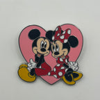 2026 - Mickey and Minnie Mouse - Pink Heart - Disney Pin