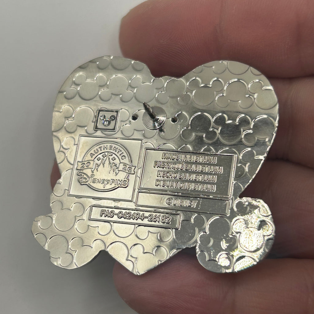 2026 - Mickey and Minnie Mouse - Pink Heart - Disney Pin