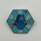 2026 - Dory - Finding Nemo - Hexagon Series - Hidden Mickey - Wave A - Disney Pin