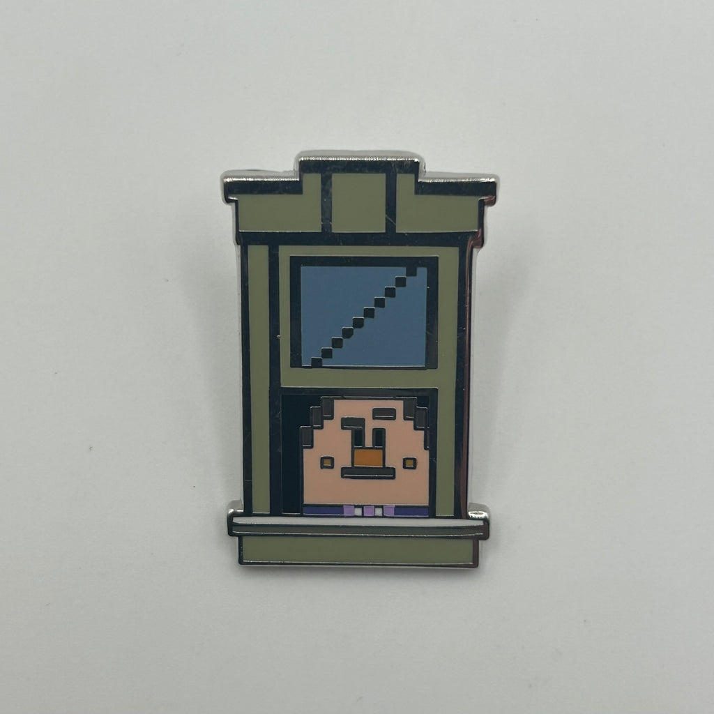 Loungefly - Gene in Window - 8 bit - Wreck it Ralph - Pixar - Disney Pin