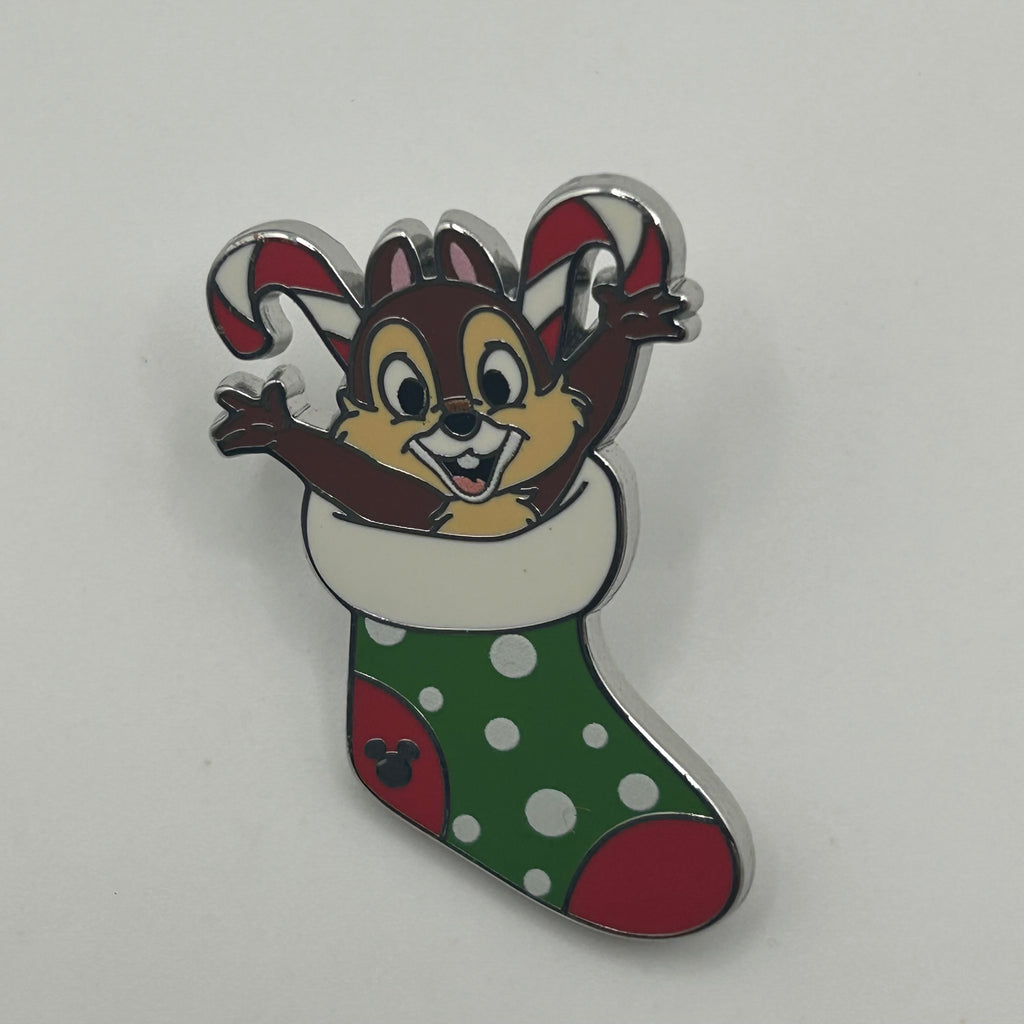 2026 - Christmas Chip - Holiday Series - Hidden Mickey CHASER - Wave A - Disney Pin