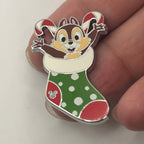 2026 - Christmas Chip - Holiday Series - Hidden Mickey CHASER - Wave A - Disney Pin