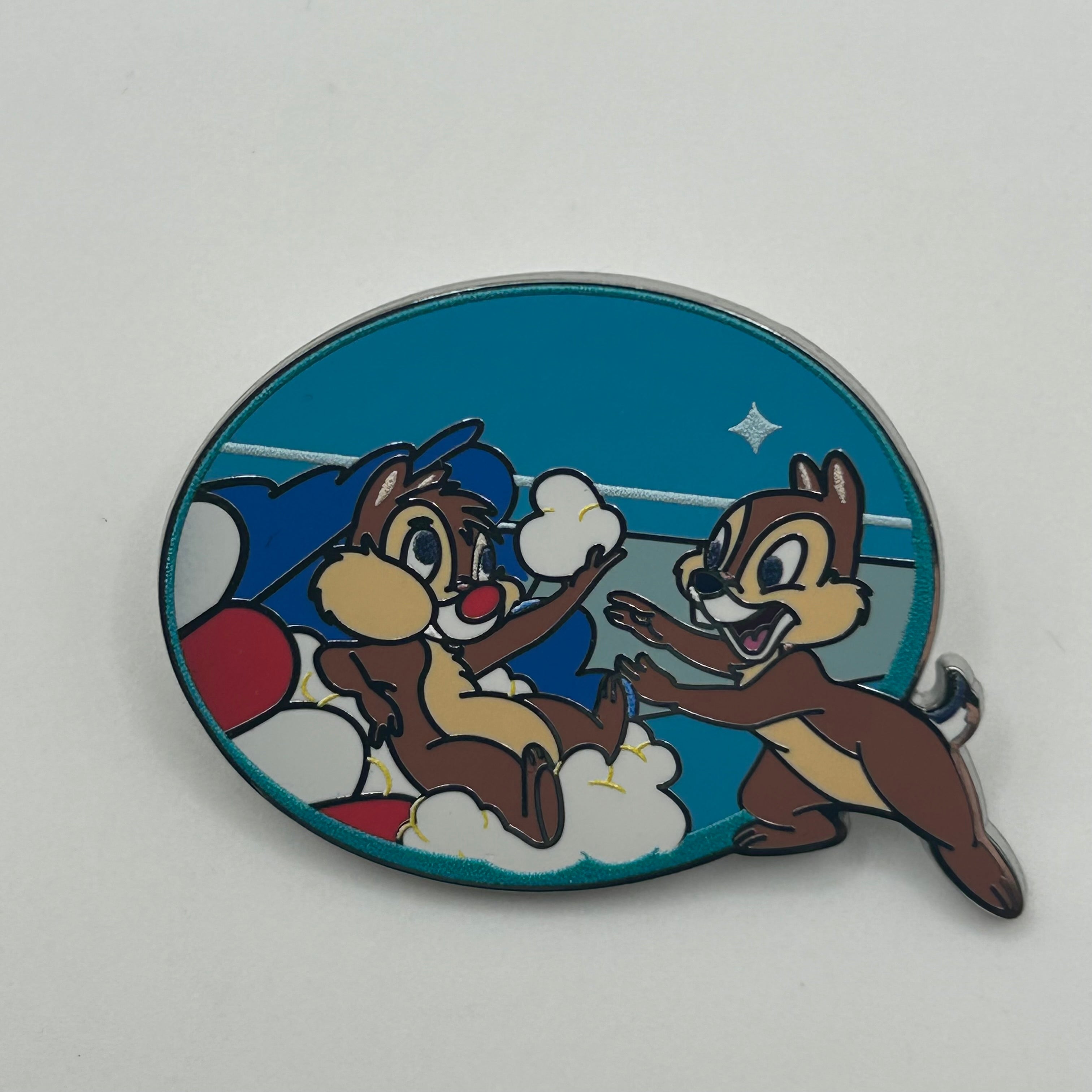 2025 - Chip and Dale  - Eating Popcorn - Mystery Series - Disney Pin