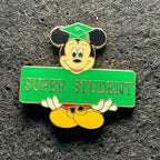 2001 - Mickey Mouse - Super Student - Graduation - Disney Pin