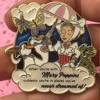 2023 - Mary Poppins - Penguins and Turtle - Disney Pin
