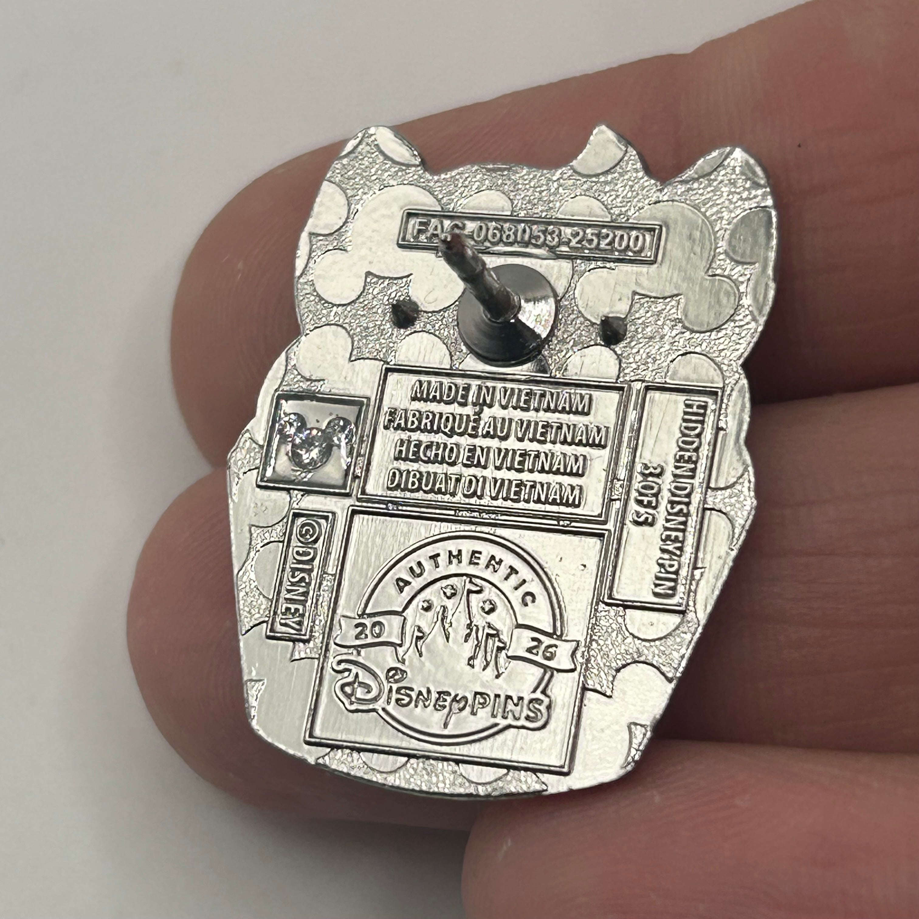 2026 - Chip Cupcake - Cupcake Series - Hidden Disney - Wave A - Disney Pin