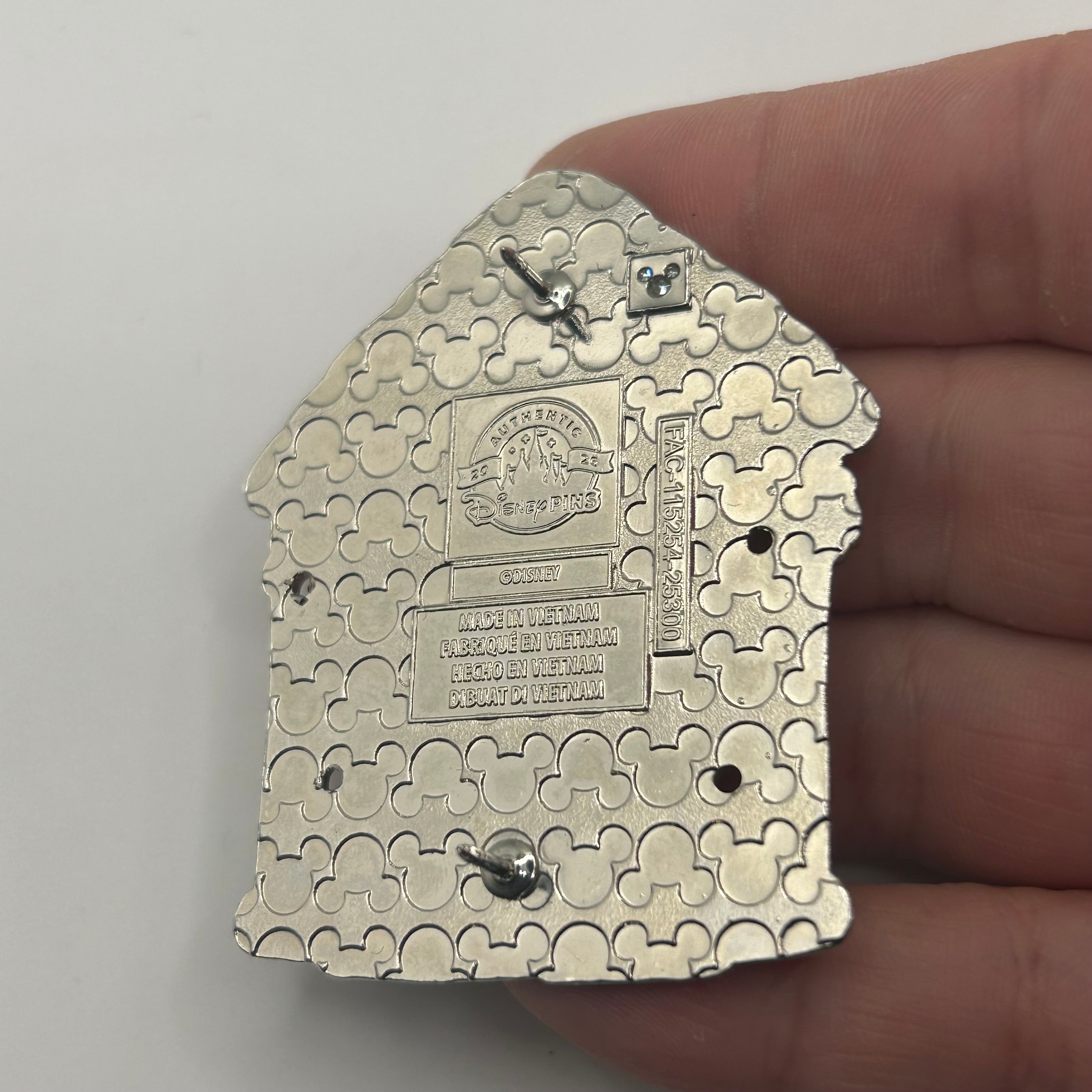 2026 - Snow White's Cottage - Build a Pin - Disney Pin