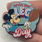 2025 - Mickey Mouse Holding Turkey Leg - Never Skip Leg Day - Disney Pin