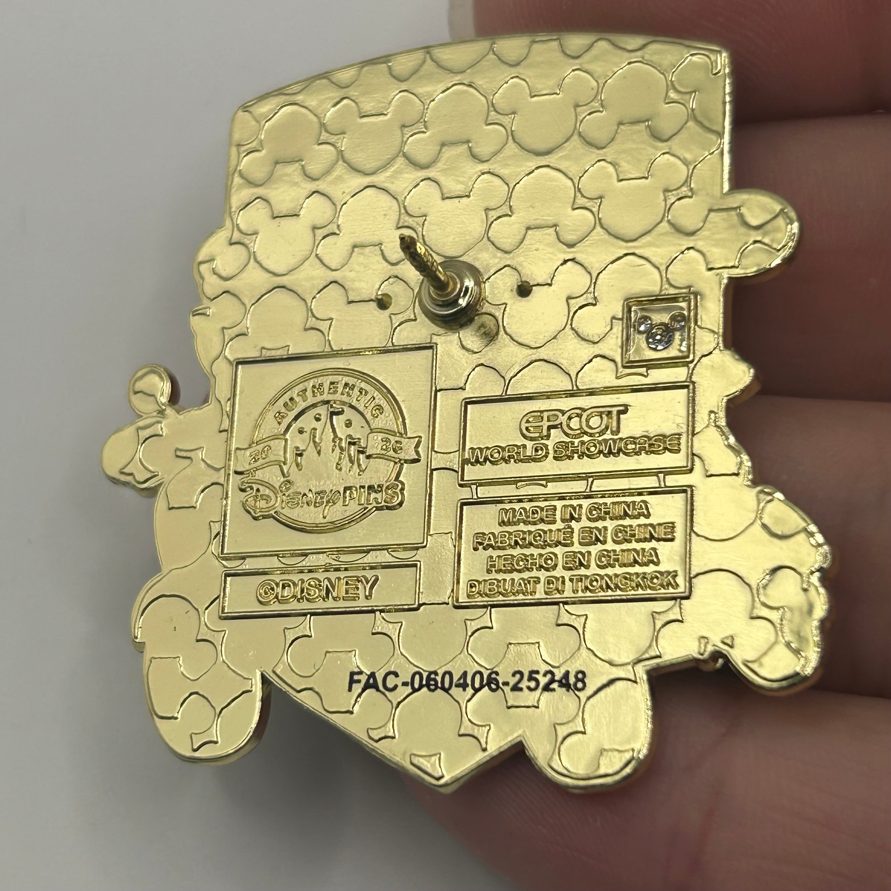 2026 - Minnie and Mickey on Vespa - Italia - EPCOT - Italy - Disney Pin