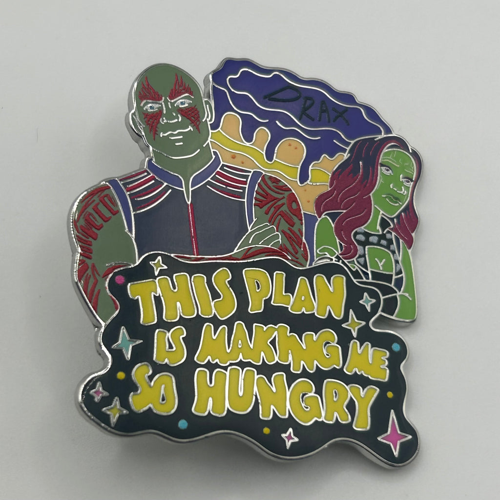 2026 - Drax and Gammorah - This Plan is Making me Hungry - GoTG - Marvel - Disney Pin