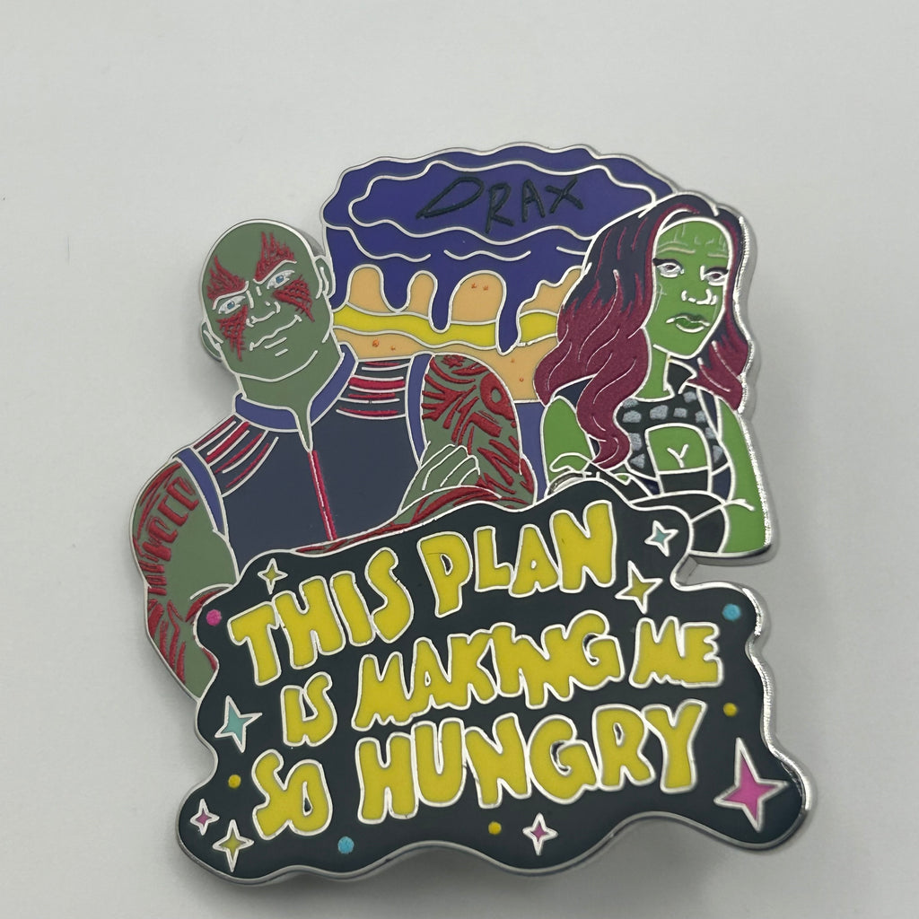 2026 - Drax and Gammorah - This Plan is Making me Hungry - GoTG - Marvel - Disney Pin