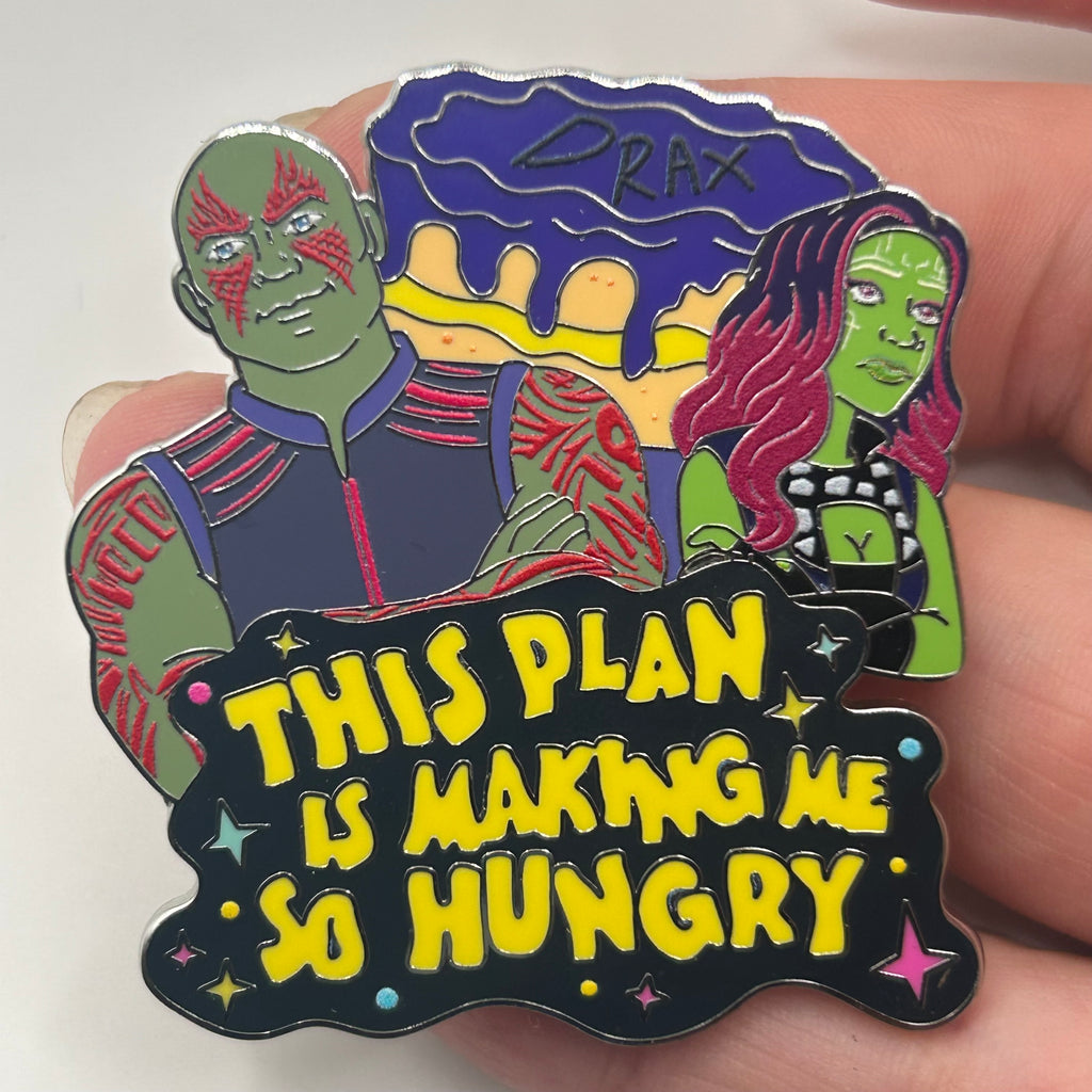 2026 - Drax and Gammorah - This Plan is Making me Hungry - GoTG - Marvel - Disney Pin