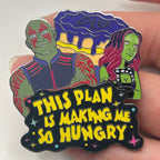 2026 - Drax and Gammorah - This Plan is Making me Hungry - GoTG - Marvel - Disney Pin