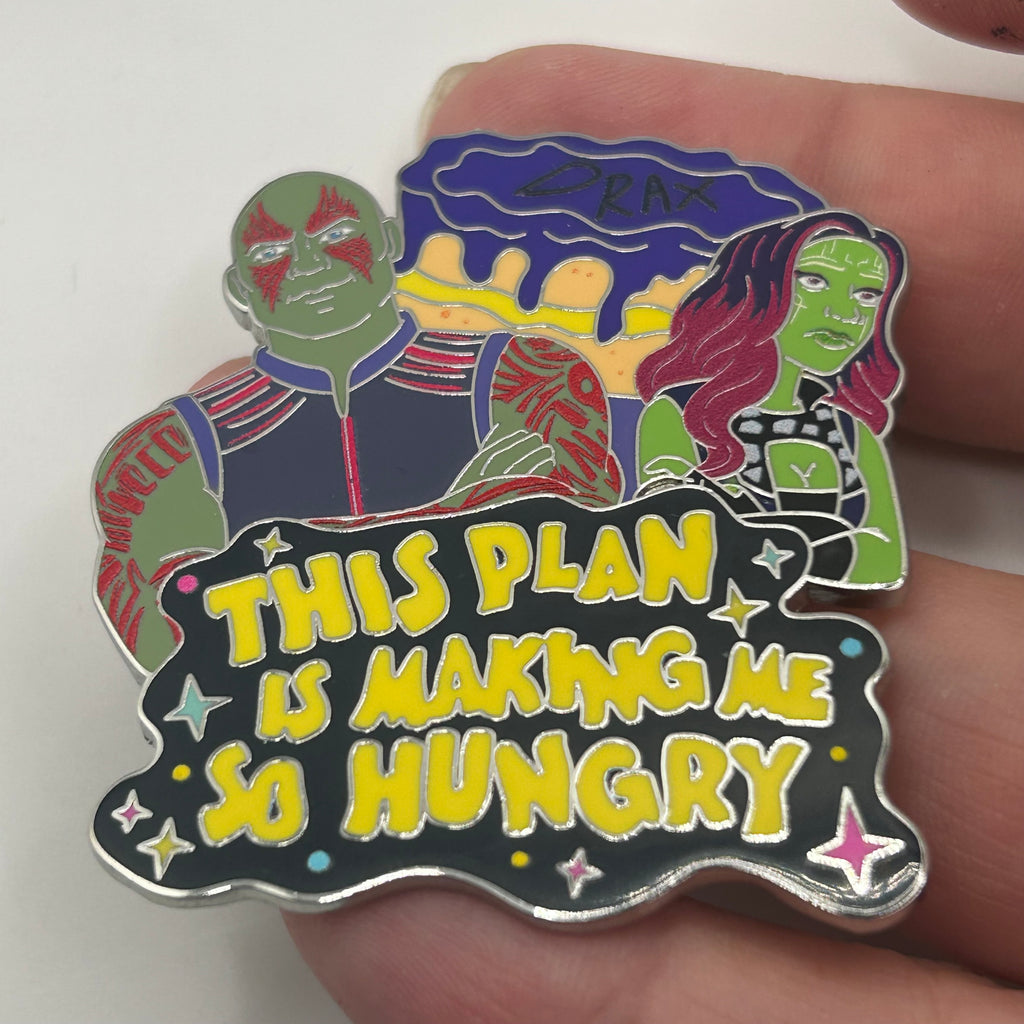 2026 - Drax and Gammorah - This Plan is Making me Hungry - GoTG - Marvel - Disney Pin