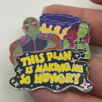 2026 - Drax and Gammorah - This Plan is Making me Hungry - GoTG - Marvel - Disney Pin
