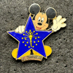 2001 - Mickey Mouse - Indiana - State Star - Disney Store - Disney Pin