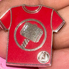 2024 - Thor - Marvel - Hidden Disney Tshirt - Disneyland - Pin