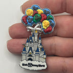 2026 - WDW - Cinderella Castle with Balloons - Dangle - Disney Pin
