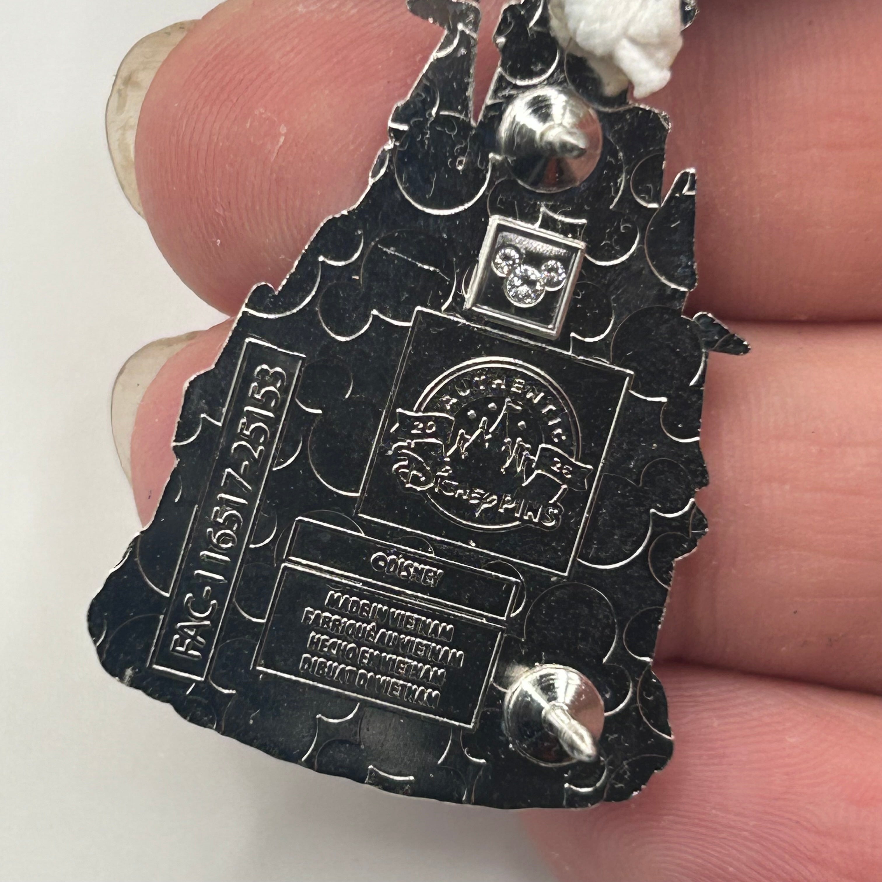 2026 - WDW - Cinderella Castle with Balloons - Dangle - Disney Pin