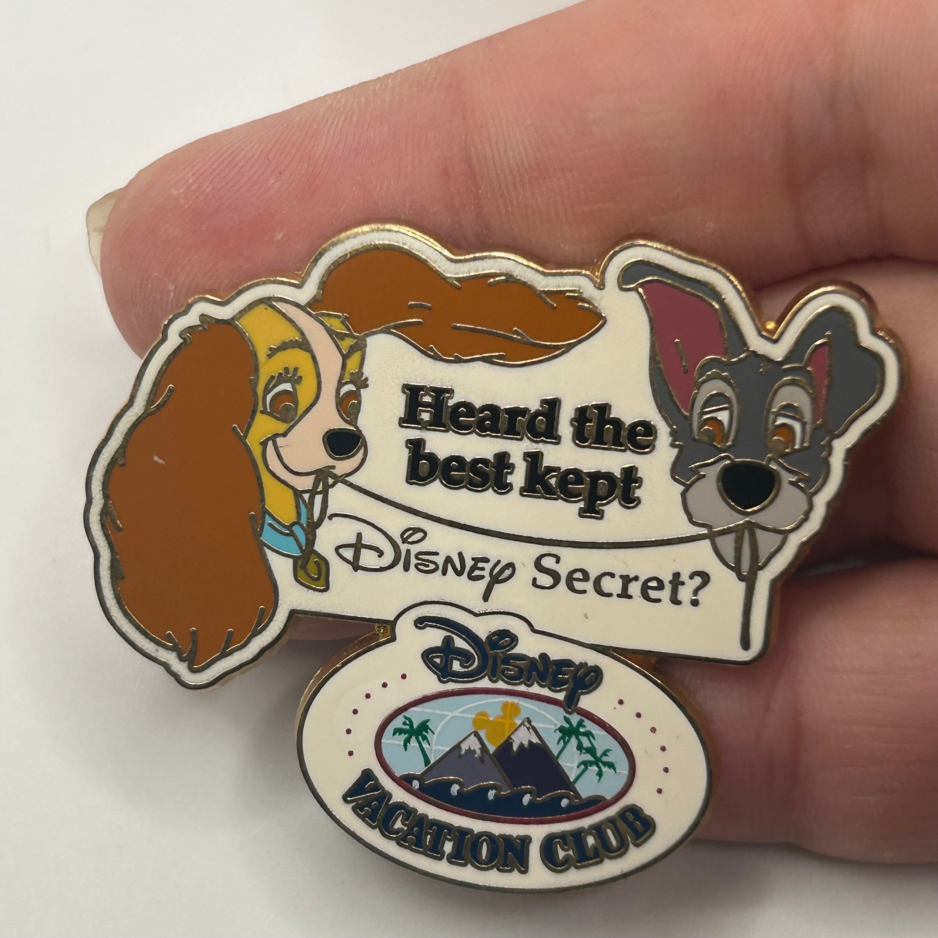 2007 - Lady and the Tramp - Heard the Best Kept Secret? - DVC - Disney Pin