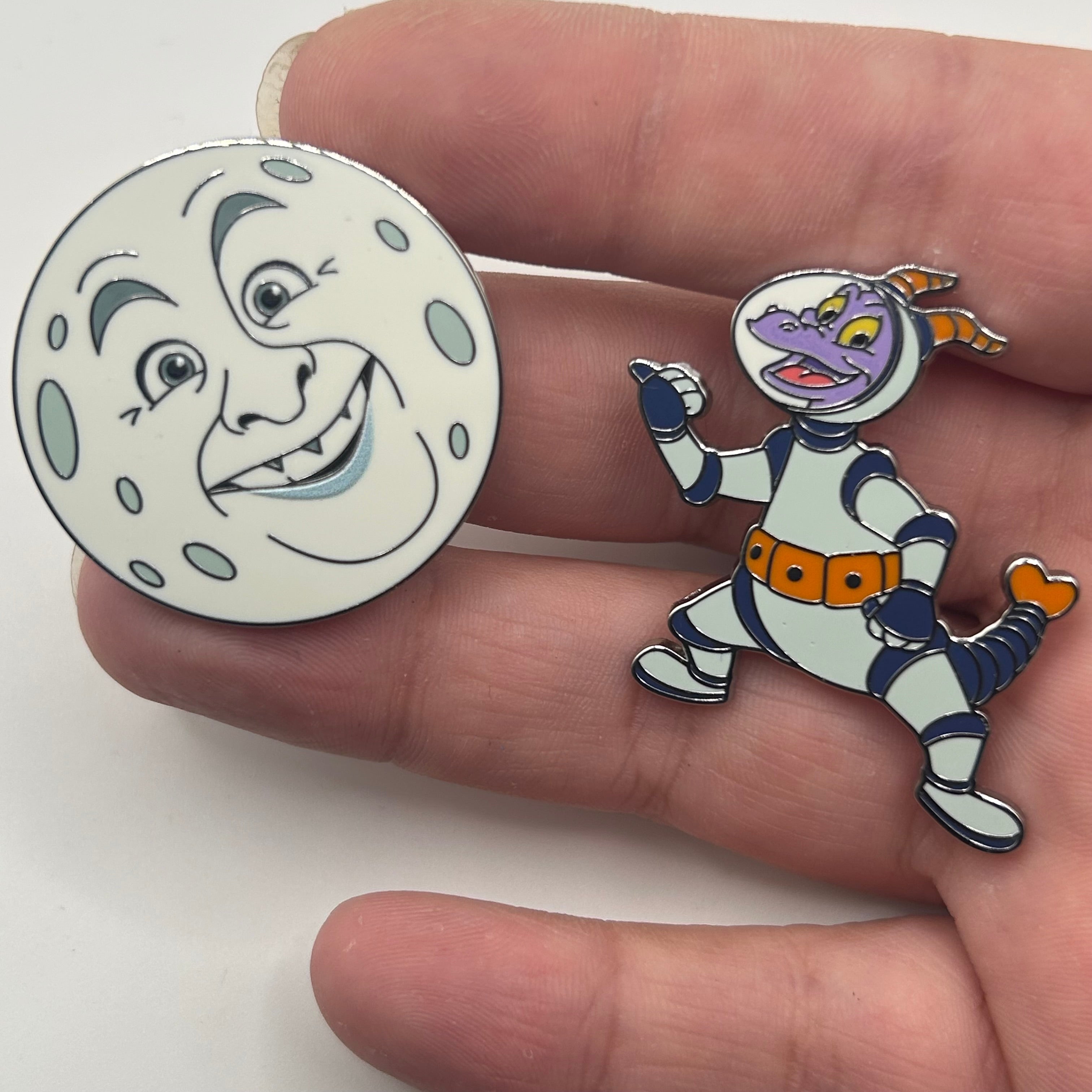 2026 - 2 Pin Set - Figment and Dr. Channing Moon - Journey to Imagination - Disney Pin