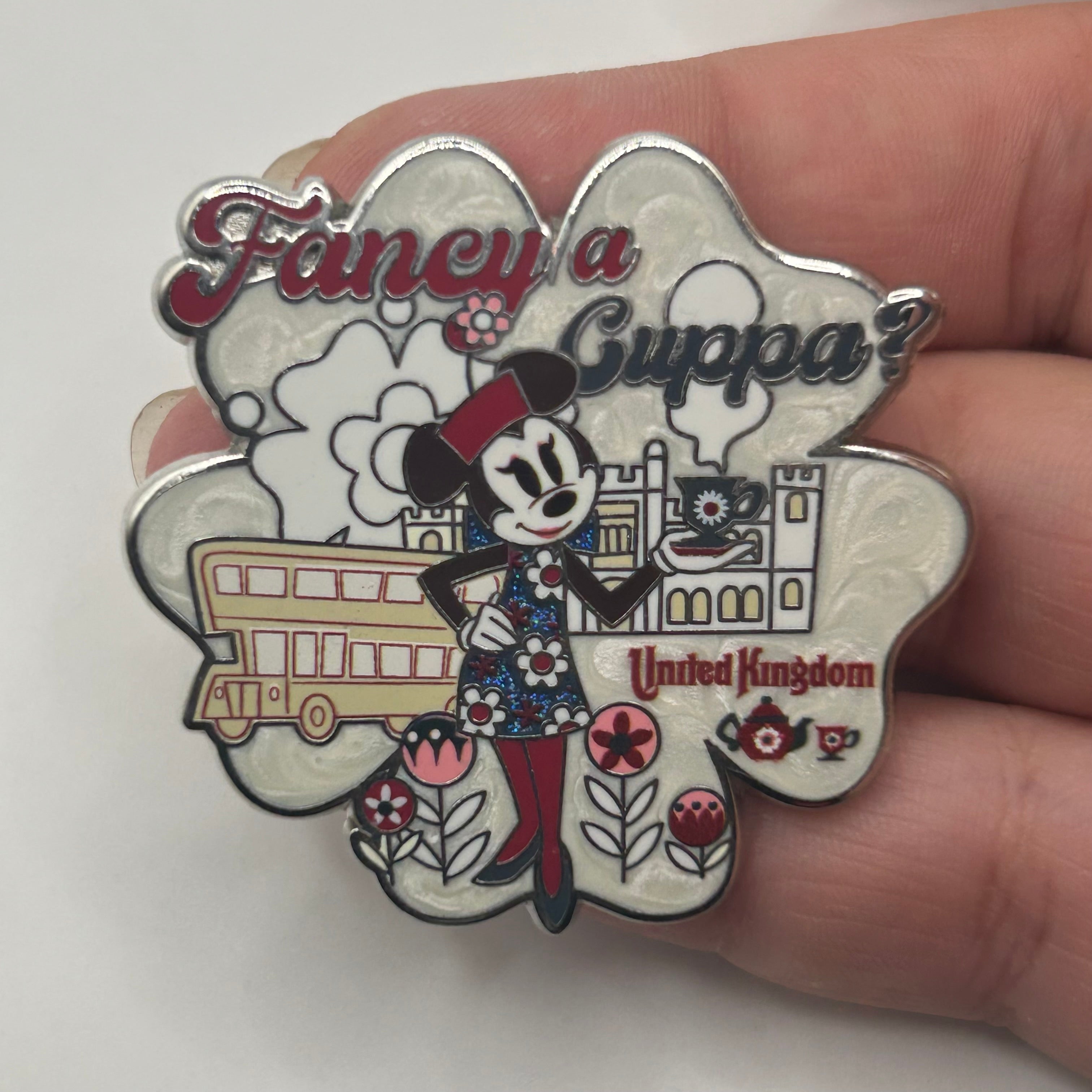 2024 - Minnie Mouse - EPCOT - UK - Fancy a Cuppa? - Disney Pin