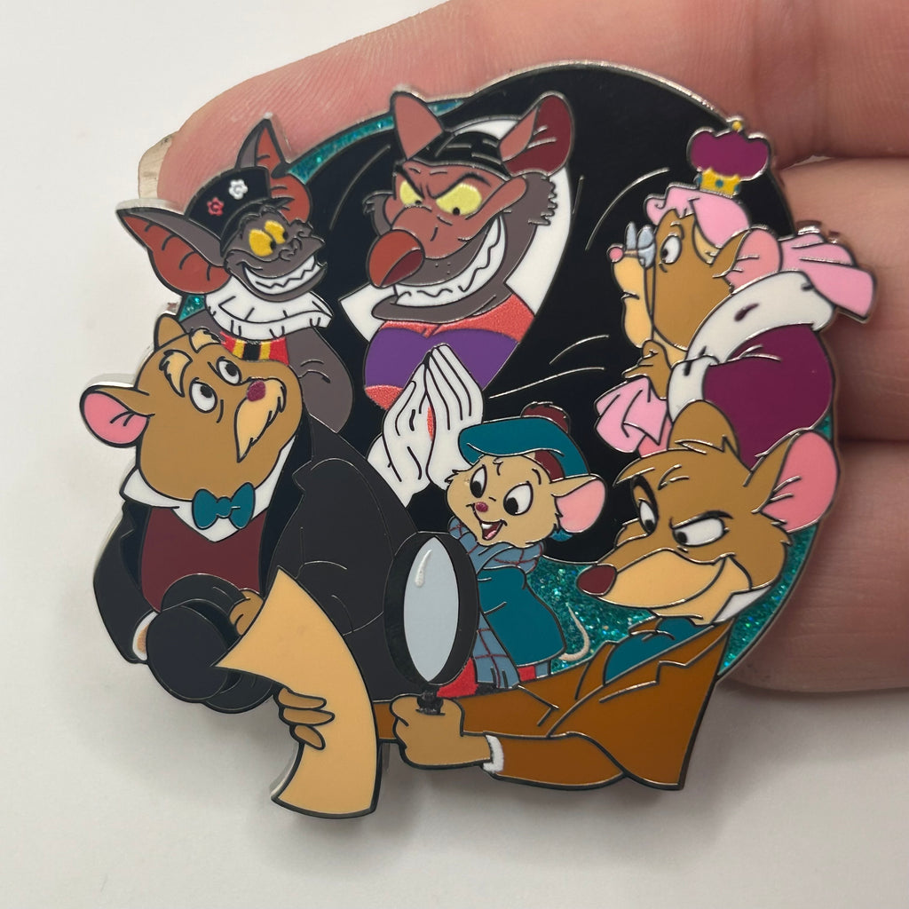 2026 - Great Mouse Detective - Character Cluster - Disney Pin