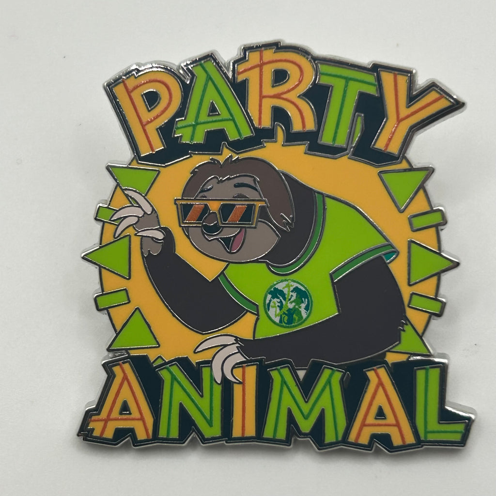 2025 - Flash the Sloth - Zootopia - Party Animal - Disney Pin